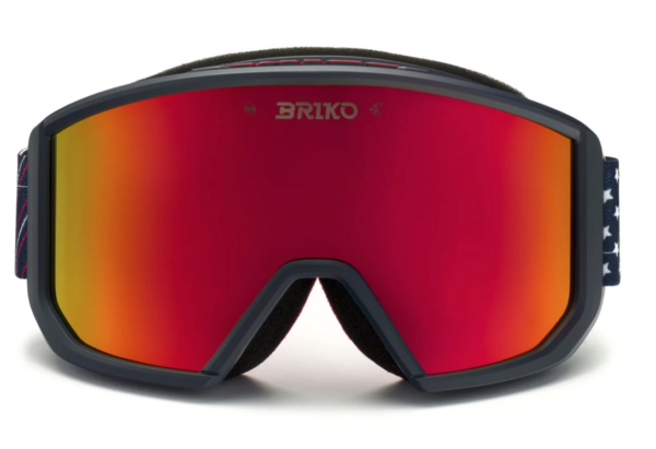 Briko VULCANO FIS 2.0 USA special edition helmet + USA goggles on World Cup Ski Shop 4